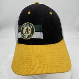 Embroidered OAKLAND A's Logo Cache Creek Casino Promo Ball Cap Trucker Hat